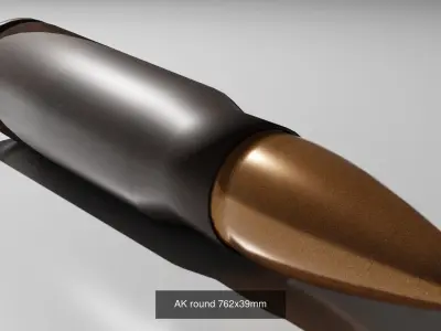 BULLETS three 3D Model Pack