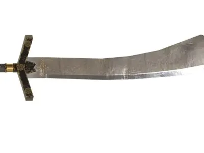 Persian Sword Low-poly 3D model