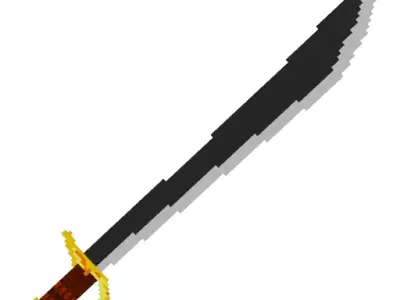 GePei Scimitar 3D model