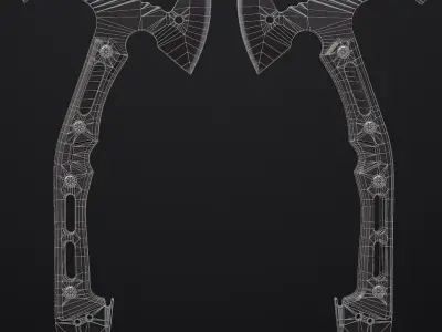 Multi-Mission Axe Low-poly 3D model