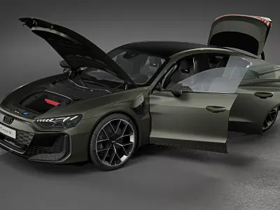 2025 Audi RS e-tron GT Performance 3D model