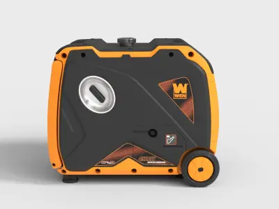 PORTABLE INVERTER GENERATOR Low-poly 3D model purchase
