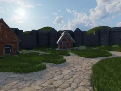 Ringfort Homestead 3D model