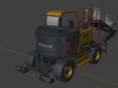 Volvo ewr130e 3D model