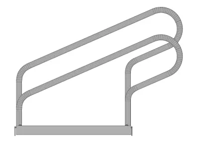bike stand 3D model purchase