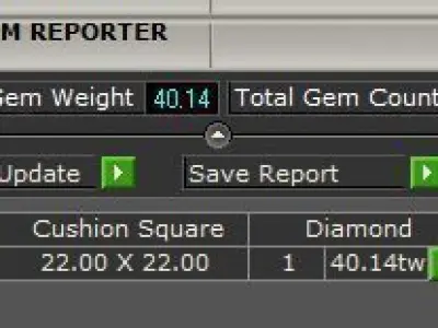 Cushion Solitaire Ring 3D print model 5