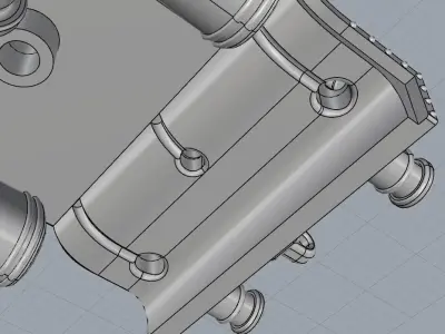 Hogwarts Express - 3D Model File STL 3D print model 3D print model