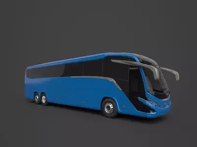 Marcopolo Paradiso G8 1200 2021 Low-poly 3D model