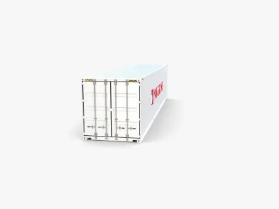 40ft Shipping Container Yang Ming 3D model