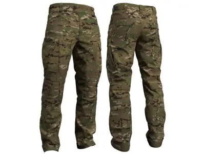 Crye Precision G4 Combat Pants - Marvelous Designer 3D model