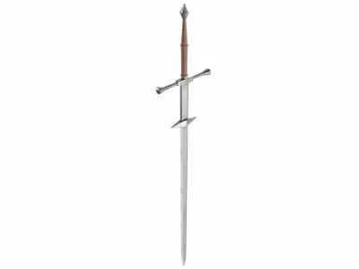 Zweihander 3D model