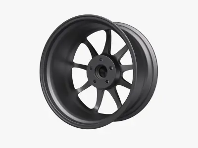 Enkei PF09 Wheel Rim 3D model