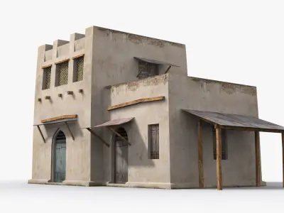 Arab xx1 Low-poly 3D model