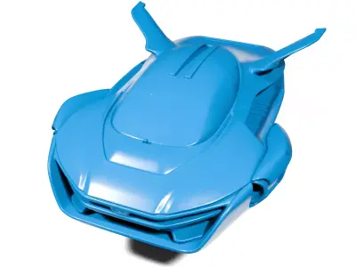 Flying car 3D print model purchase