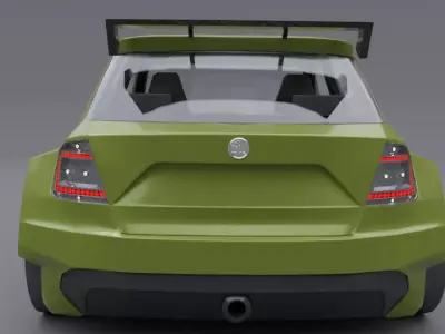 skoda r5 3D model