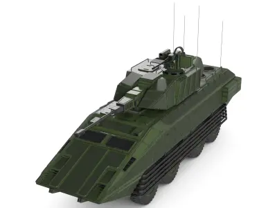 Military IFV 3D model Textured