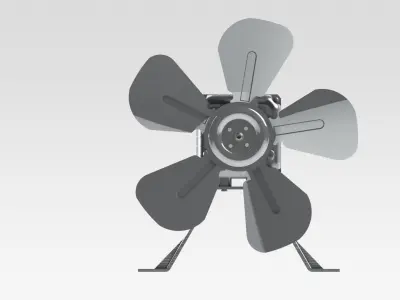 Refrigerator Fan Motor  3D model