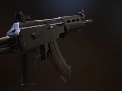 Assault Rifle - Sako RK 95 TP Low-poly 3D model