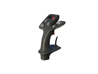 HOTAS Stick for fighter jet  3D model by DesignKA
