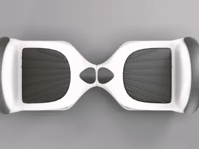 Hover Board 3D model-Maya 3D model