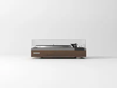Gramophone Pioneer PL-112D belt drive stereo turntable 3D model