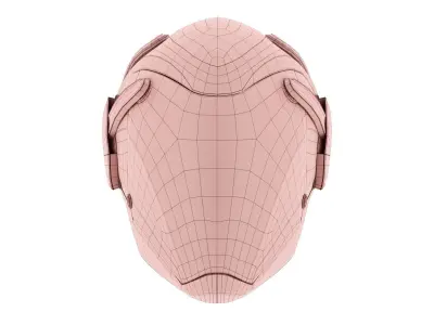 TRON Helmet 3D model