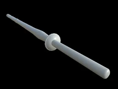 HIE Clean Shinai D180411 Low-poly 3D model