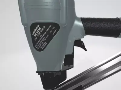 metabo NR 38AK Strap Tite Nailer Instruction Manual Low-poly 3D model