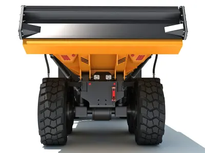 Articulated Mining Truck 3D model buy