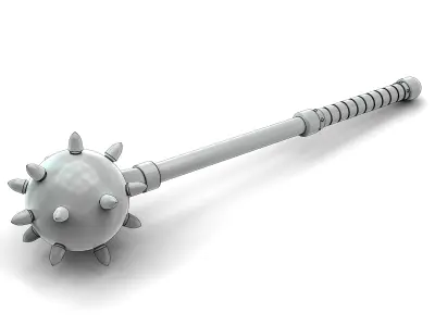 Medieval mace 3D model