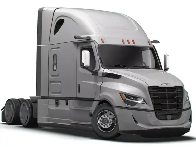 Freightliner Cascadia 126 Sleeper Cab 2026 3D model
