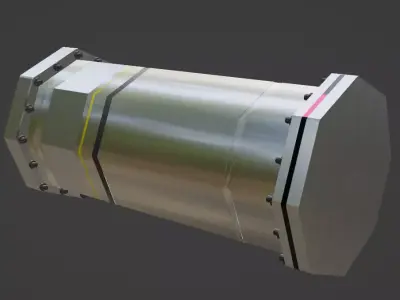Pipe Sci-Fi 3D model