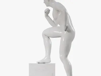  Male mannequin pose 4 PBR 