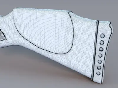 Rifle air 3D model