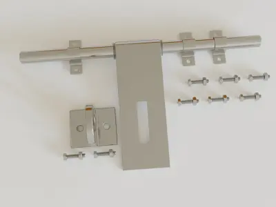 Door parts 3D model purchase