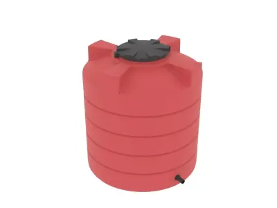 Plastic Water Storage Tank 3D model purchase