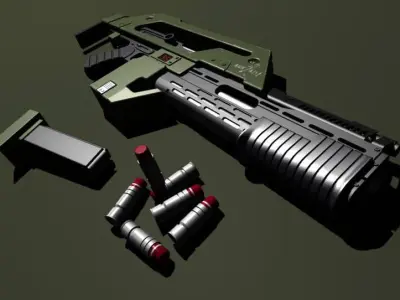 M-41 riffle  Free 3D model