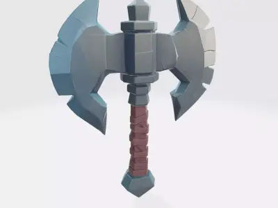 Battle Axe 4 3D model