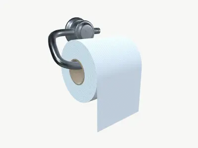 Toilet Paper Holder 3D model purchase