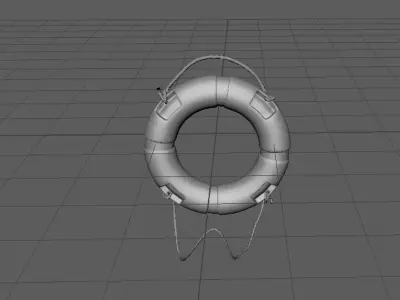 life buoy Free 3D model purchase