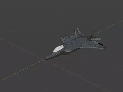 Lockheed Martin F-22 Raptor Free 3D model