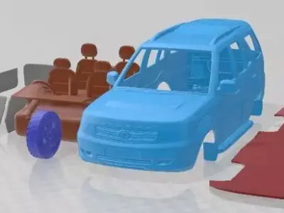 Tata Safari Storme 2015 Printable Car  3D print model