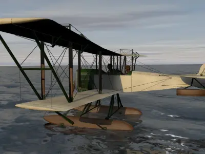 Boeing Model One 3D model