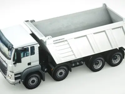DAF CF 290 2020 Low-poly 3D model