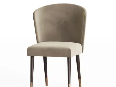 Ninfea Dining Chair Capital collection 3D model