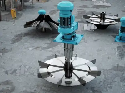 umbrella-shaped surface aerato 3D model