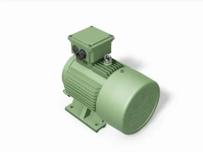 112M B34a Top IEC electric motor - 3D CAD model 3D model