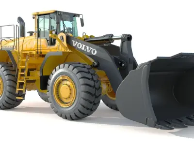 Volvo L350F Wheel  Loader 3D model