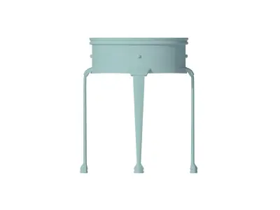Vintage Tables Set 3D model