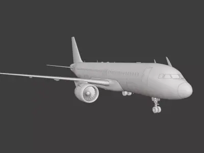 Airbus A320 Neo 3D model purchase